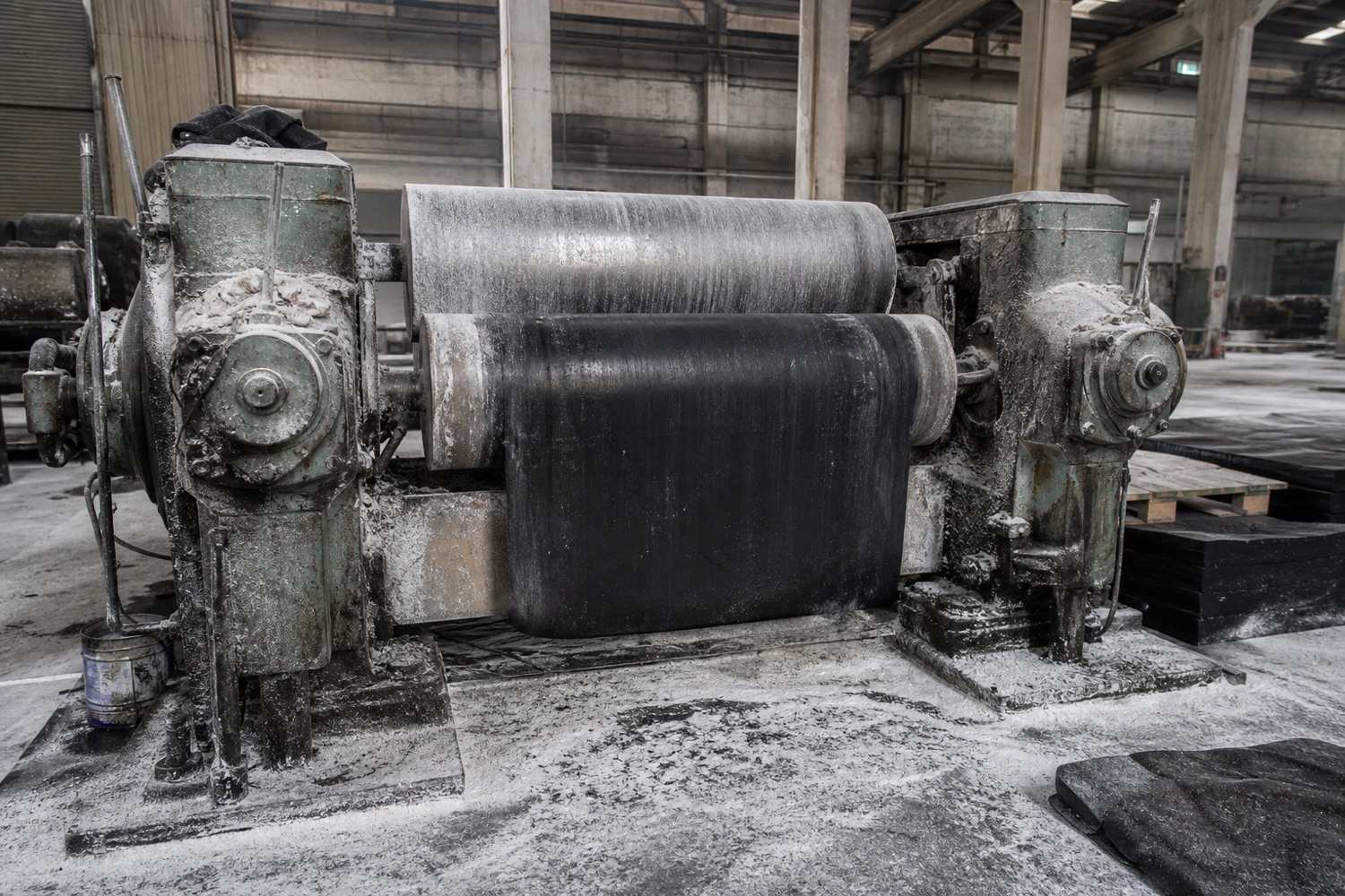 开炼机 two-roll open mill
